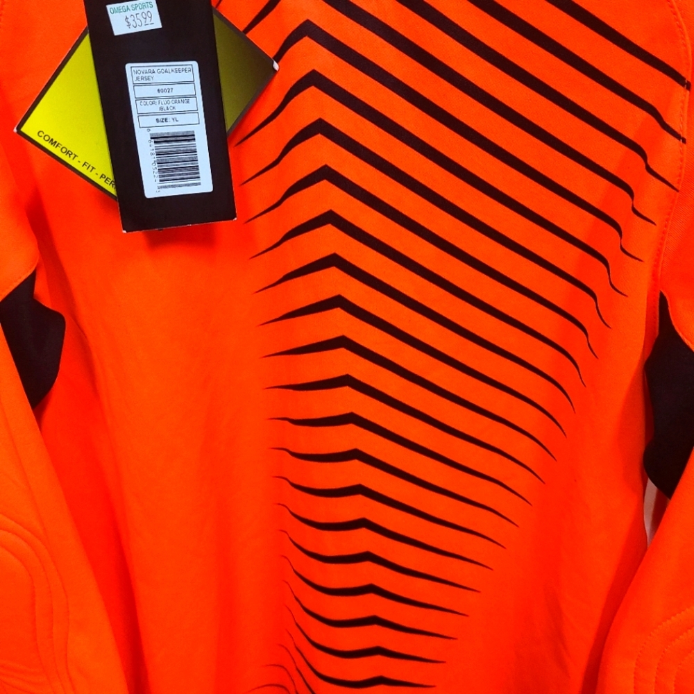 Vizari Goalkeeper Shirt Youth Large, New With Tags
